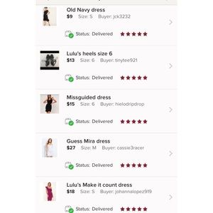 Shop with confidence♥️5⭐️⭐️⭐️⭐️⭐️